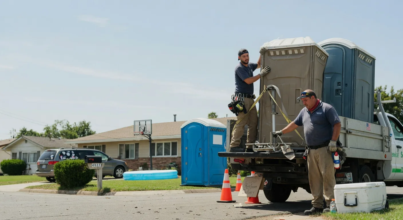 Porta Potty Rental in Delaware near me