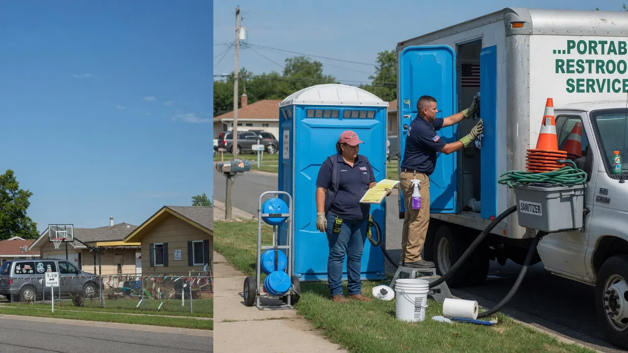 Portable Toilet Rental in Delaware near me